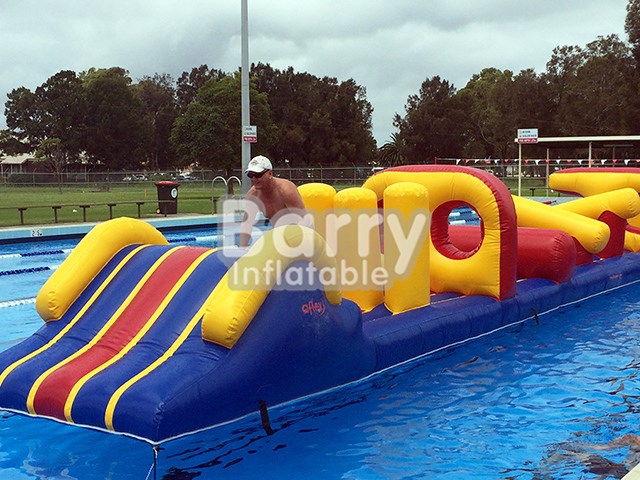 China Supplier Inflatable Games Floating Inflatable Water Obstacles Course For Sale BY-AR-008